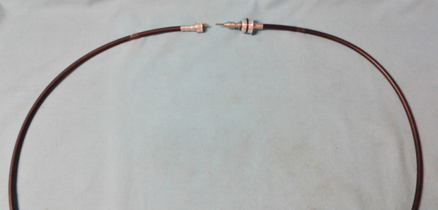 Speedometer Cable and Housing 72" 1964-65 B-Body without Auto Pilot. Standard Black casing.