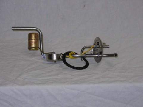 Fuel Sending Unit - A-Body 3/8" fuel line. NOTE: Will not work for 1975-76 models with California emissions. Reproduction.