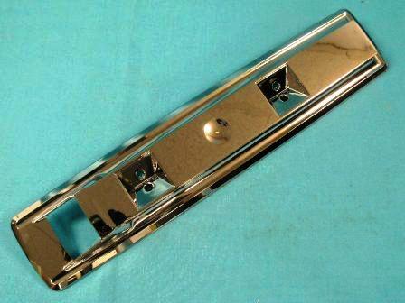 Armrest Bezel - Chrome - Long Style (Approx 16") - Driver or Passenger Side - 66-70 B & C Body - New Reproduction Long Style