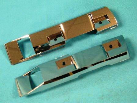Front Chromed Armrest Bezels - (pair)