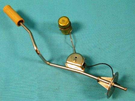 Fuel Sending Unit - B-Body 5/16" fuel line, fits slant 6, small block, 383 V8. Reproduction.