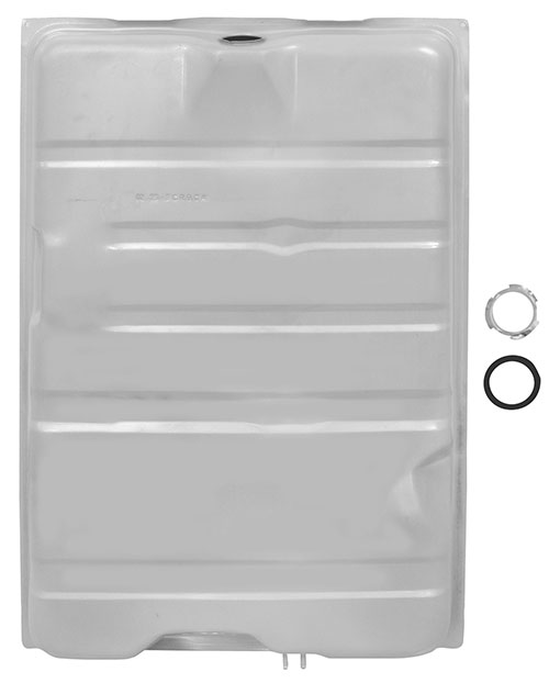 Fuel Tank - 1968-69 and 1970 (w/o EEC) Belvedere, Coronet, GTX, Road Runner, Satellite, Super Bee (except station wagon) - 19 gallon (Two front vent pipes)
(See Strap #JL-JST098))(discount exempt)