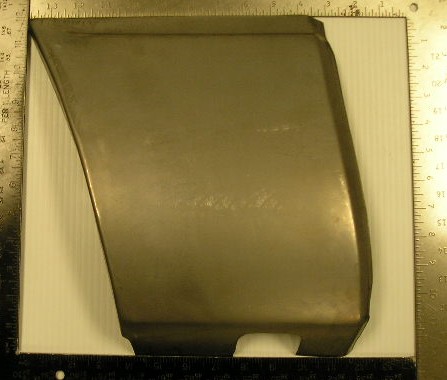 Front Fender Rear Lower Patch Panel - drivers Side