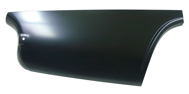 Rear quarter patch panel - Passenger side.Discontinued by AMD - we are ourselves attempting to make a panel from our own tooling - this is a curent work on process - expected late 2026....