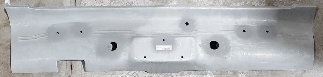 Rear Valance Panels 1967 Rear Valance with Commando Exhaust Cuttout 273 V8 <B>Note: For 1967 Barracuda owners, the holes for the mounting of the backup assemblies are NOT pre-drilled. You will have to do that upon installation.</B>