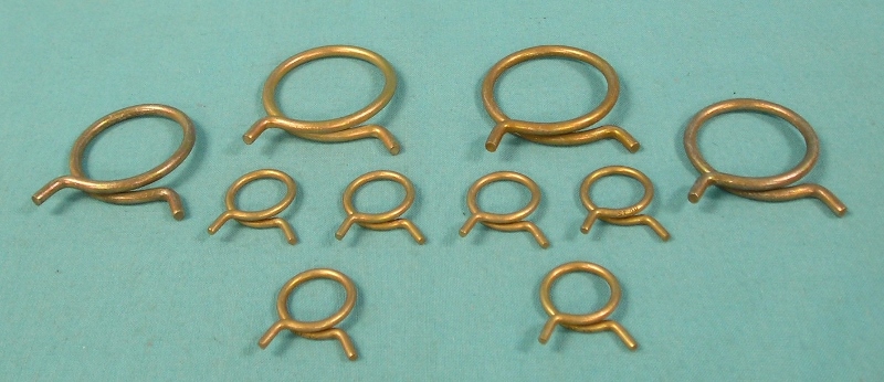 Hose Clamp Kit, Slant-6 (without AC) Hose Clamp Kit