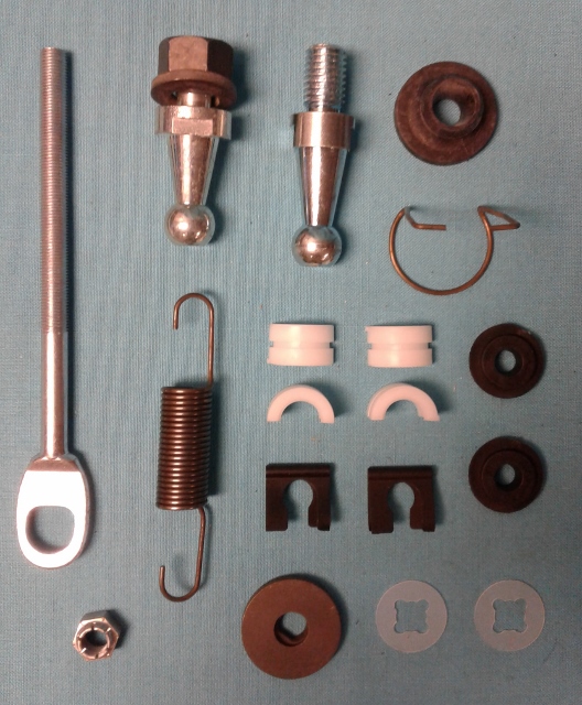Deluxe Z Bar service Kit for a Small Block. Kit #WO-BEZKIT but with 5" Fork Rod for a small block