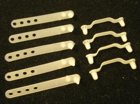Underhood strap kit and fasteners - (9 pieces)