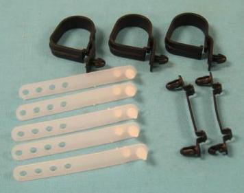 Underhood Strap Kits & Fasteners, 11 pieces