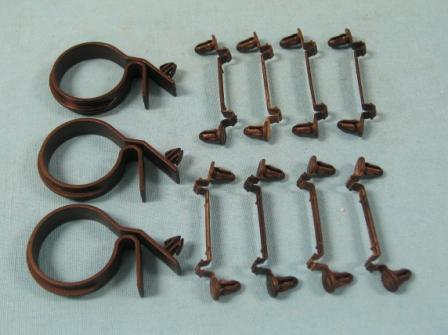 Underhood Strap Kits & Fasteners, 11 pieces