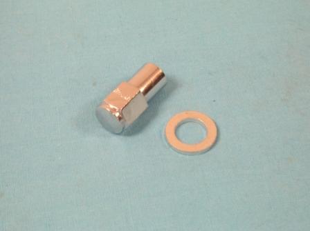 Chrome Lugnuts (Crager Wheel) - Individual 7/16- left threaded