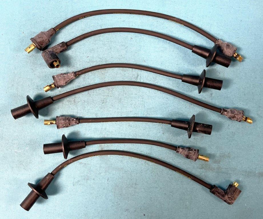 Date-Coded Spark Plug Wires, Slant-6. From 9/64 to 2/65.