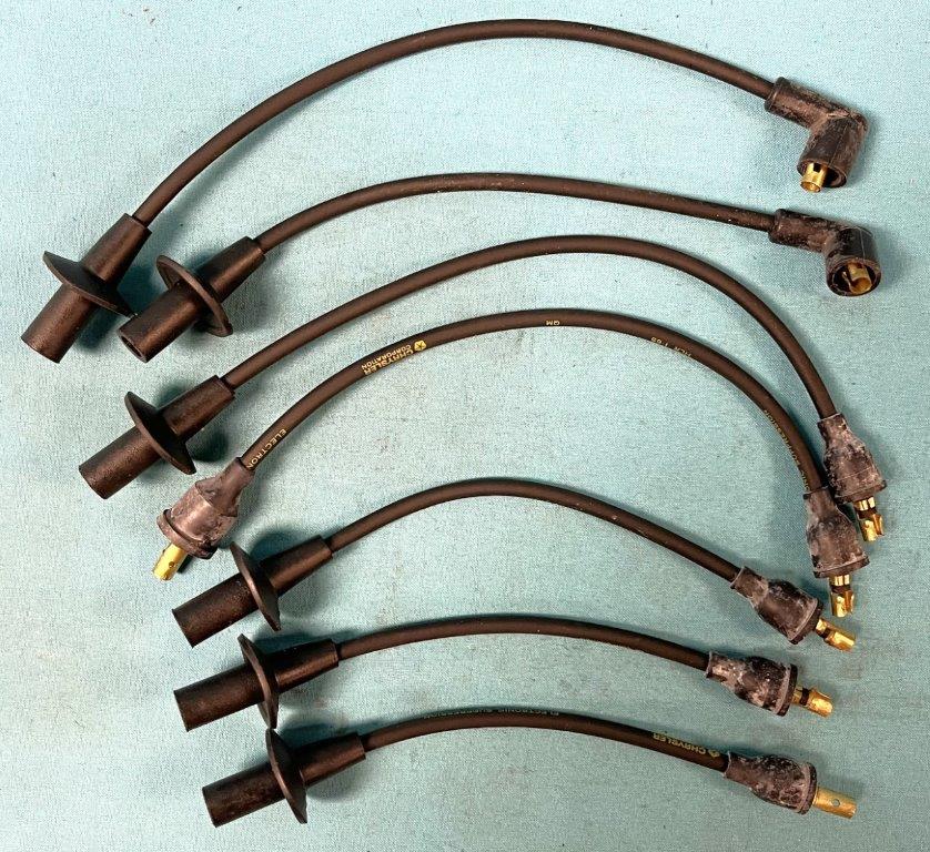 Date-Coded Spark Plug Wires, Slant-6. From 3/65 to 8/65.
