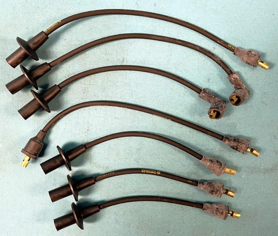 Date-Coded Spark Plug Wires, Slant-6. From 3/66 to 8/66.