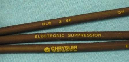 Date-Coded Spark Plug Wires, 440 c.i.d. From 9/66 to 2/67.