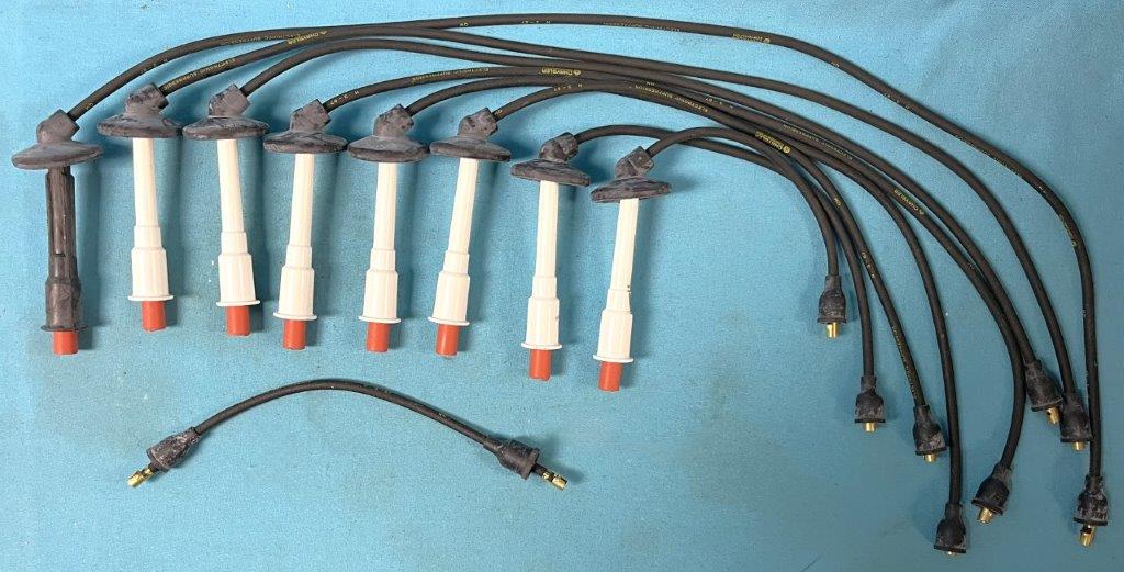 Date-Coded Spark Plug Wires, Street Hemi. From 9/67 to 2/68.