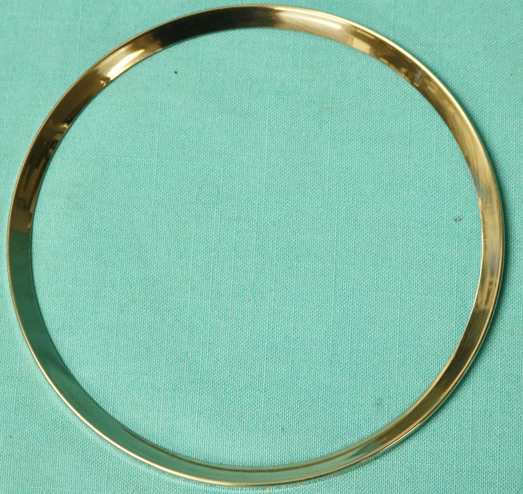 Thin Chrome Taillight lens ring (each)