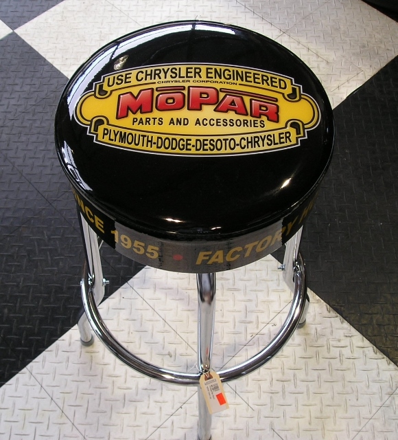 Heritage Bar Stool - "Mopar" - Classic Logo - Each