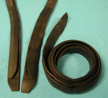 Vent Window Frame Weatherstrip - 2 door hardtop 38" long