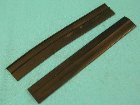 "Trap Door" seals.  A matched pair of the seals used on the scoop on 1970-72 Plymouth Air Grabber and 1971 Dodge Ramcharger hoods.  Reproduction.  pair