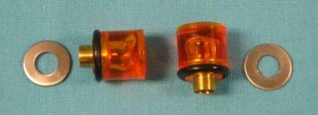 Bullet Turn Signal Indicator Lenses: - bullet type (without slots) (set) - lenses only....