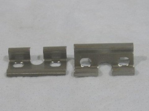 All bullet turn signal indicator brackets (pair)