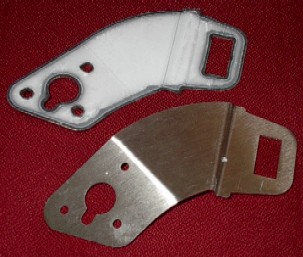 Reproduction stainless steel harness belt clips for your vehicle. Get rid of those pitted, broken or missing ones for a pair of these New Quality Reproductions,  Technically correct for A-body applications only - they will fit and function for the B-body and C-body vehicles as well - just different cosmetically to factory ones.