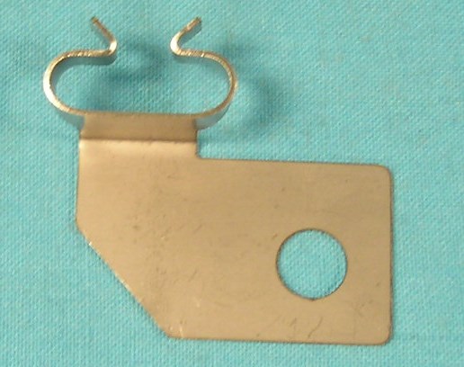 Transmission line support bracket.  This is the small line clamp attached to the transmission at the bellhousing. 
 Fits all models.