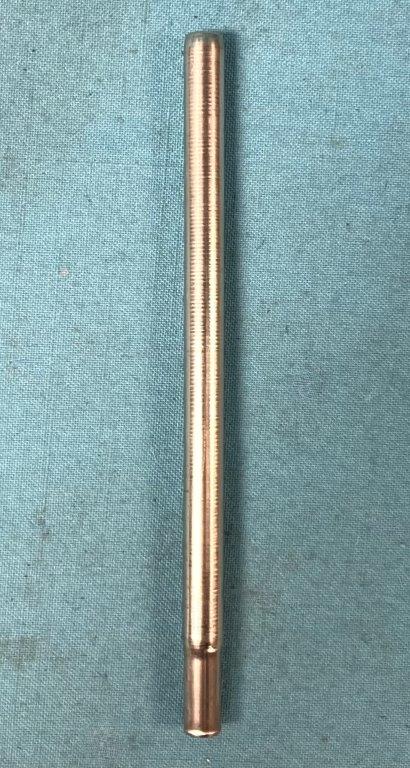 Hemi RH manifold choke tube - Stainless-steel manifold tube.  This is the small tube pressed into the RH exhaust manifold that part #MN-MS150A  attaches to