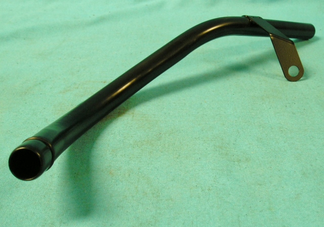 Dipstick Tube - 1966-71 426 Street Hemi models only.  This tube has the correct bracket which mounts to the rear stud on the exhaust manifold.  This WITHOUT O-Ring.