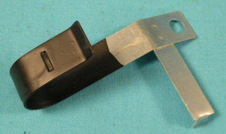 Hemi Positive Cable bracket - Short positive cable bracket, 4.75" long