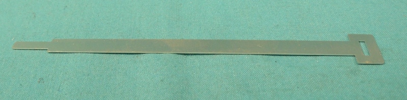 Heater Hose Strap.  Long zip like looking strap. Aluminum as factory originals were.  Wraps around hoses to secure them together.  Fits all models.
