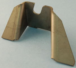 Z-Bar bracket or Frame Ballstud Bracket.  This is the steel bracket welded to the frame on all B- and E-Body models.  The frame-side ball stud mounts into this bracket. This bracket is required when converting an automatic to a 4-speed vehicle.  Use 1 per car.