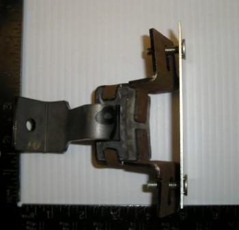 Muffler/Resonator Hangers, Includes the stamped-steel plate visible in the trunk compartment and the metal S-shaped bracket. (Pair)