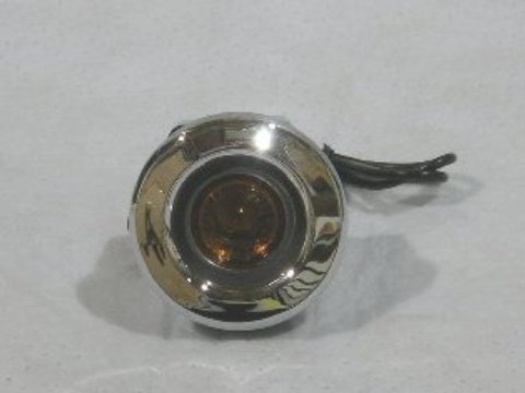 Side Marker Assemblies - Front Curved Dodge Dart and Charger - with pigtails - Amber (each)