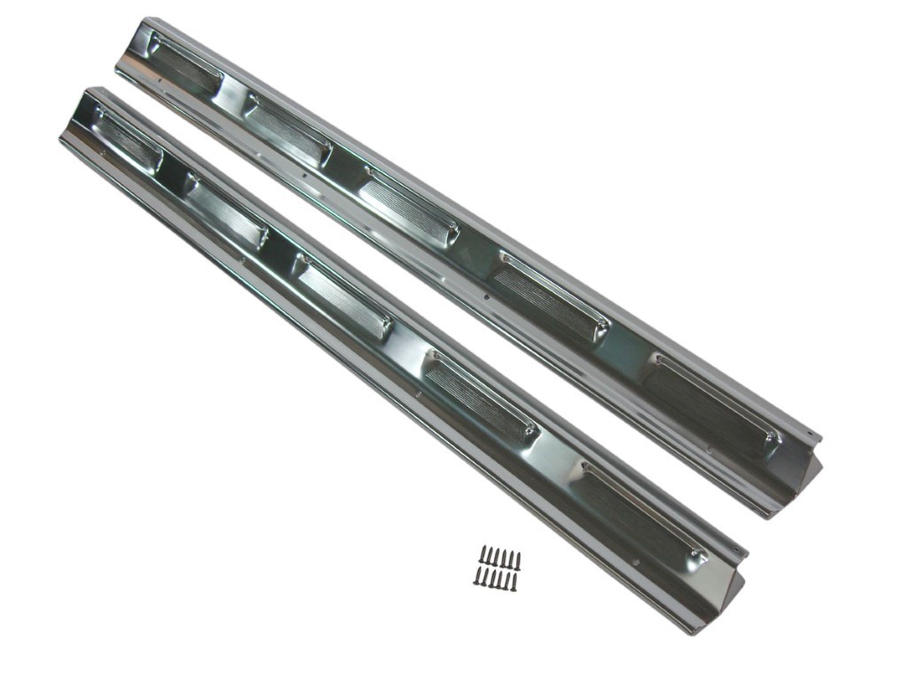 Scuff Plates/Sill Plates:  New Reproductions (pair) - discount exempt