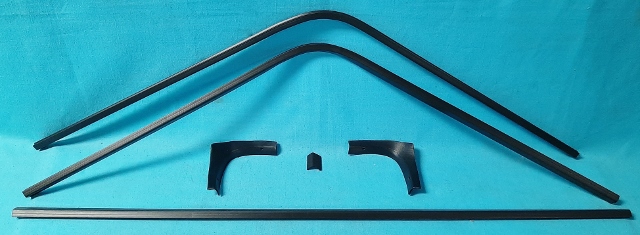 Interior Rear Window mldg set - 1969 Dodge Daytona, Charger 500 - 6 piece set