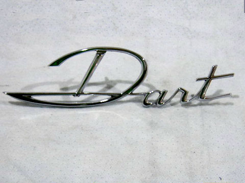 "Dart" quarter panel script emblem - #2423 744
