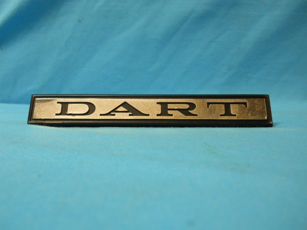 "Dart" fender emblem