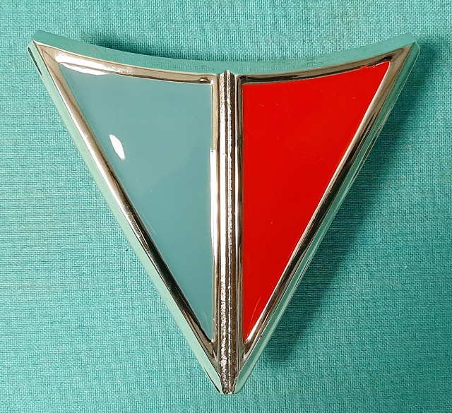 "V" trunk emblem