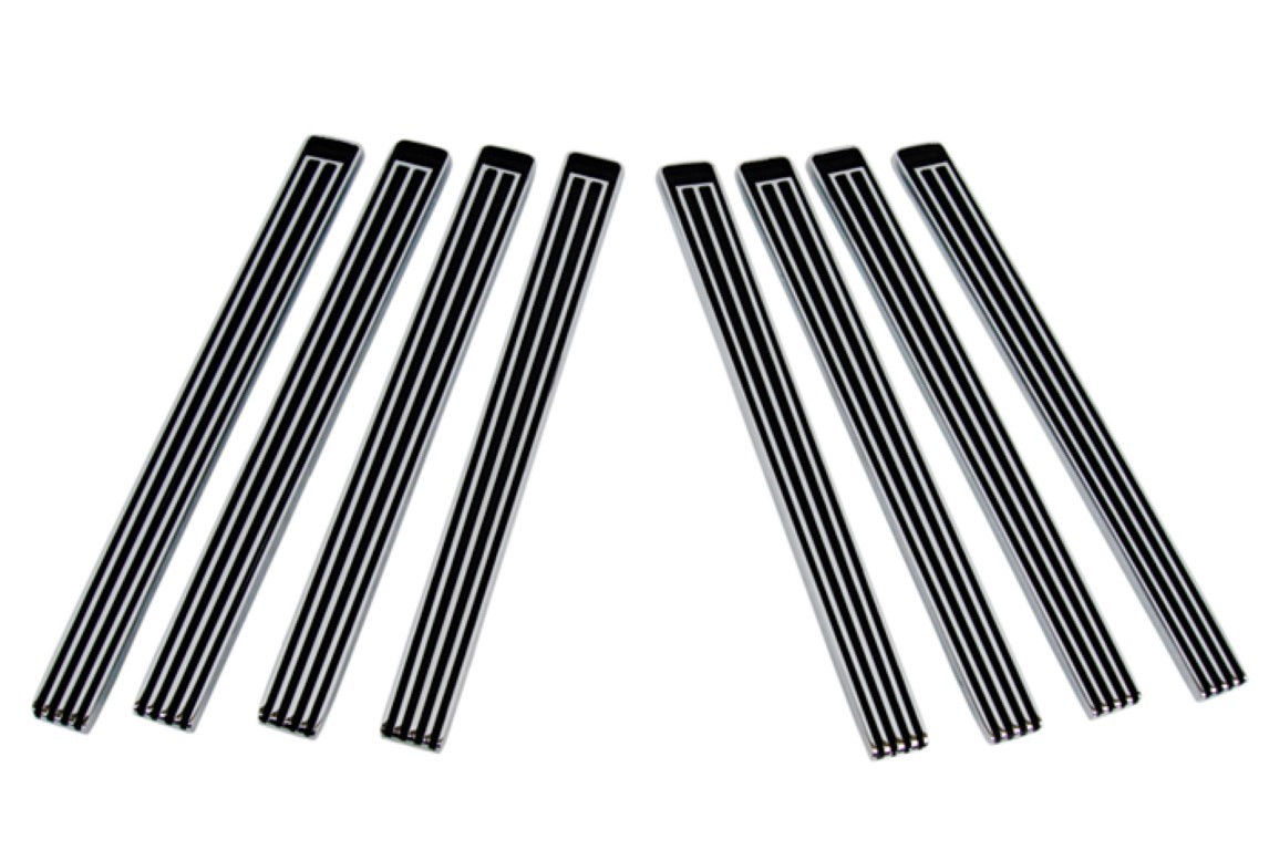 Body Side Moldings - Full Set of (8) Coronet 500 Quarter panel emblems