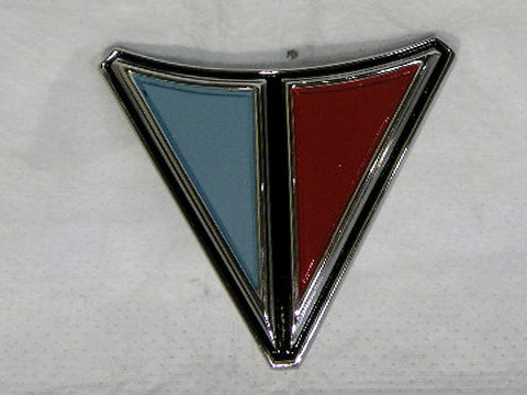 Front "V" grill emblem #2449 700 (non signet models)