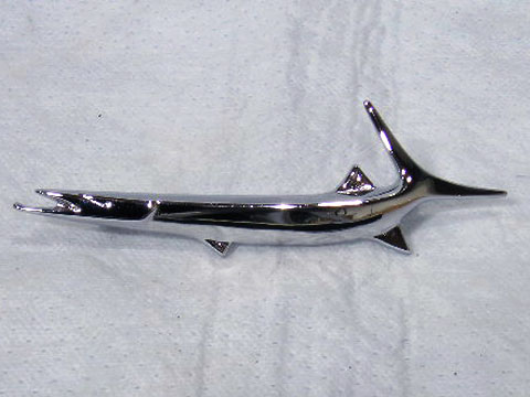 Fender "fish" Drivers side emblem - #2785 321