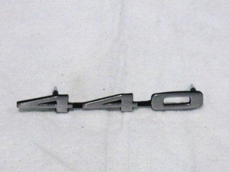 GTX hood & Super Bee Ramcharger scoop "440" nameplate. Sold Each. Use two per car