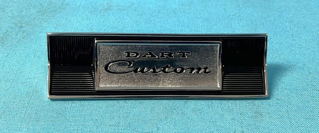 "Dart Custom" inside door nameplate #2894 998