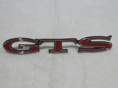 Hood/deck "GTS" emblem
