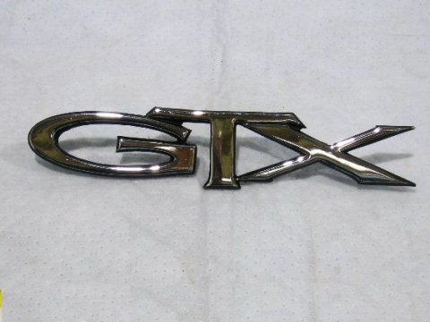 Tail panel nameplate "GTX"