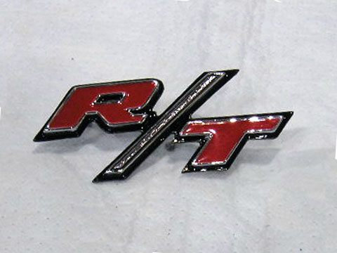 Charger "R/T" tail panel emblem. NOS # 2965 253.