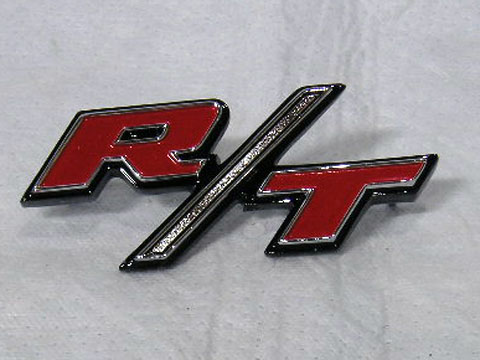 Charger "R/T" tail panel emblem