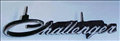 "Challenger" grill nameplate